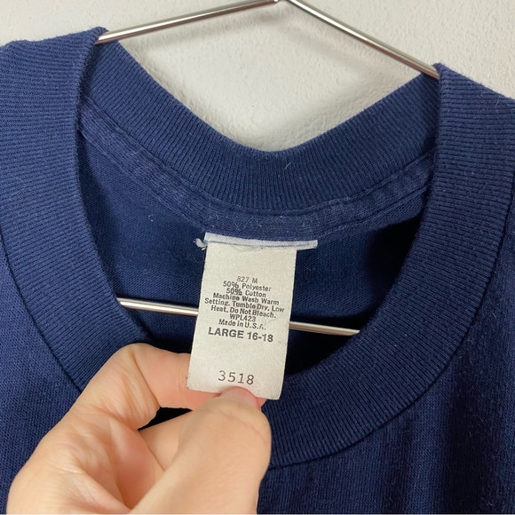 Vintage RARE Harley Davidson Single Stitch Eagle Chasing Motorcycle Graphic Tee - Picture 5 of 6